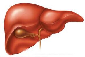 In the acute stage of helminthiasis, liver enlargement may occur