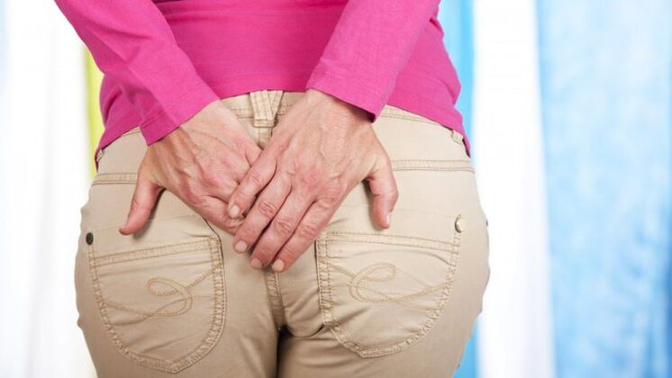 Anal itching due to parasites