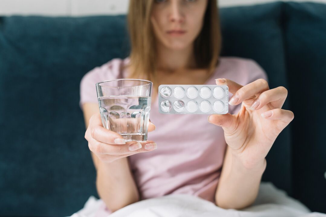 Tablets against parasites in the human body