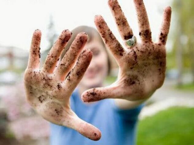 Poor hygiene is the cause of helminth infection