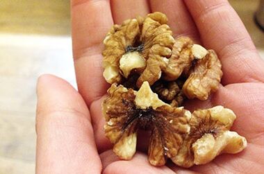 Walnuts against parasites